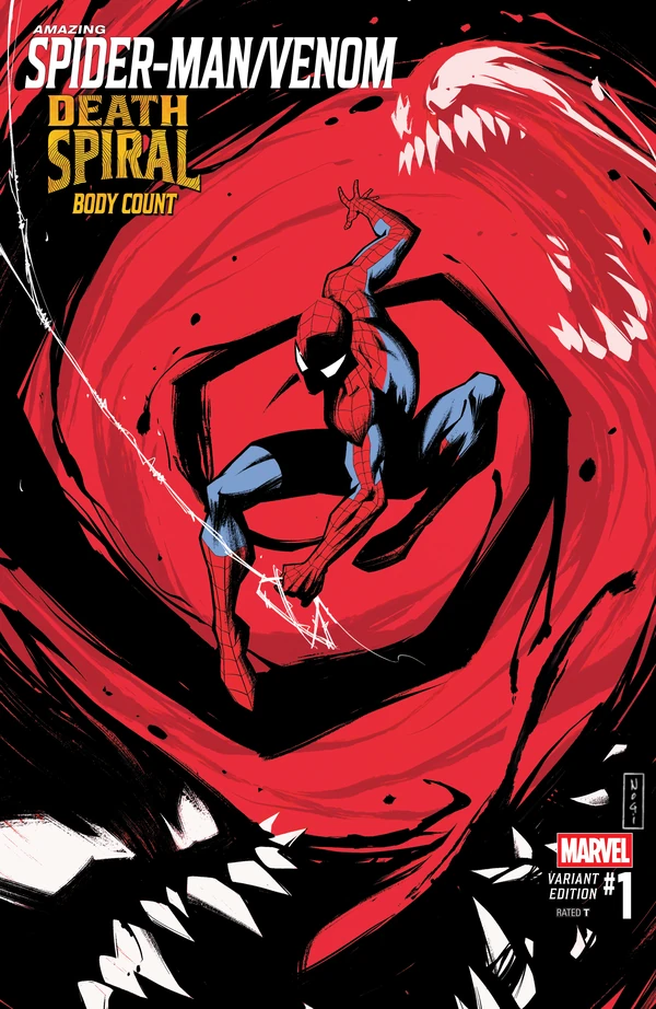 Amazing Spider-Man/Venom: Death Spiral - Body Count: Nogi San Variant #1 - Cover 3
